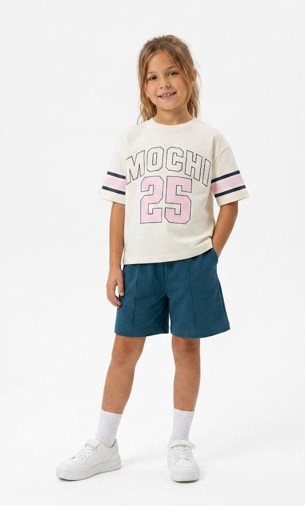 Mochi 25 Stripes Sleeves Short Set