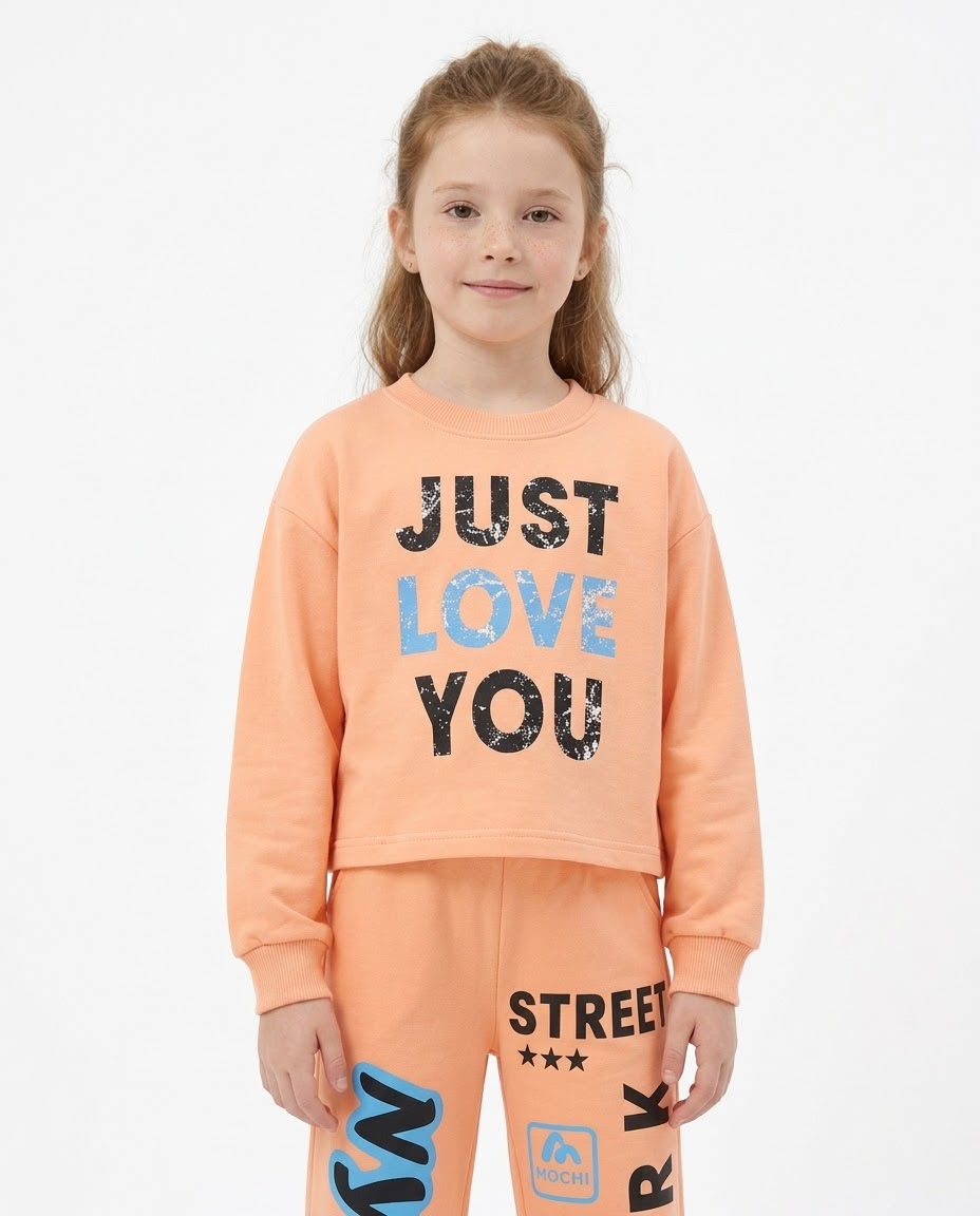 Just love You Semi Cropped Set